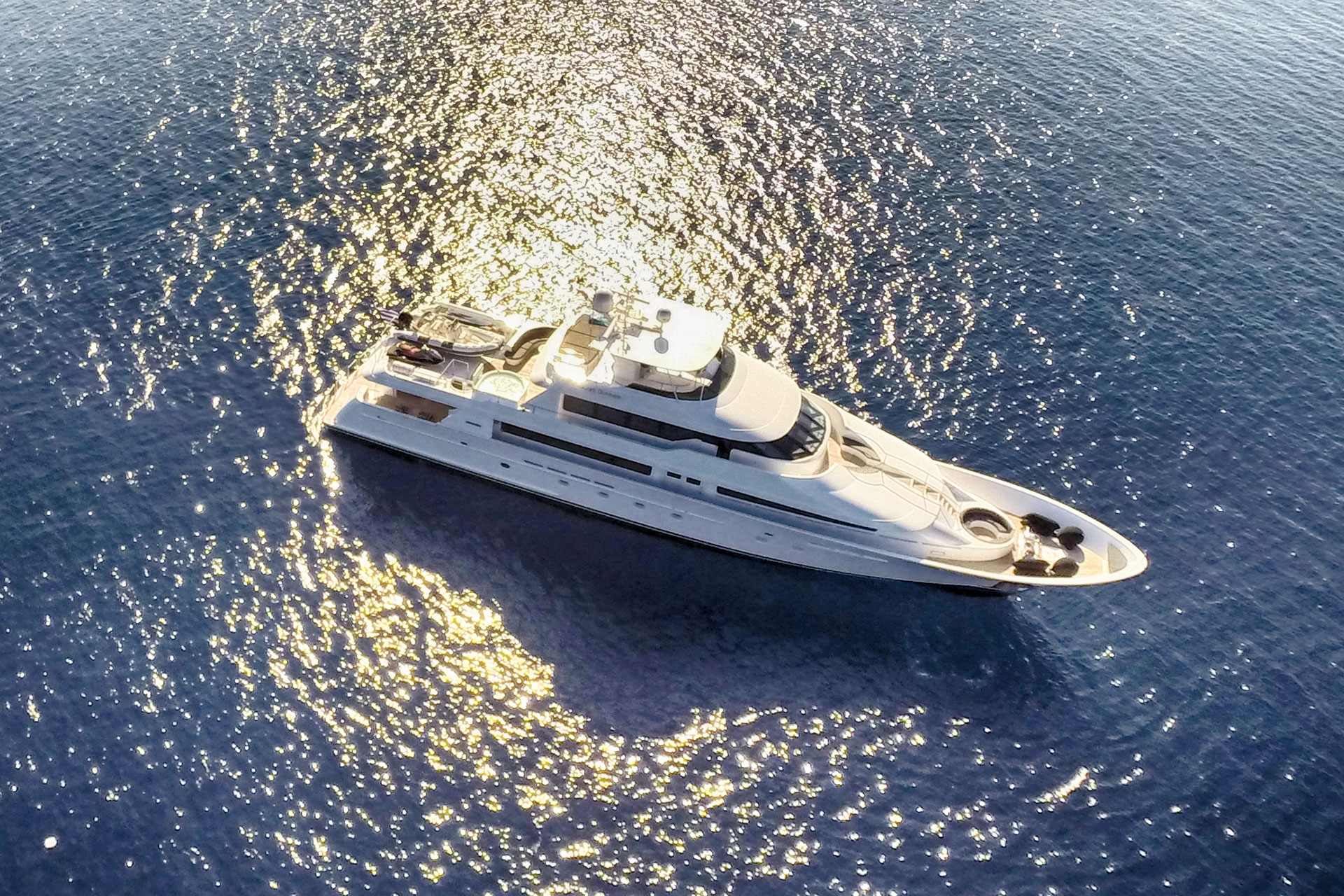 superyacht charter in greece