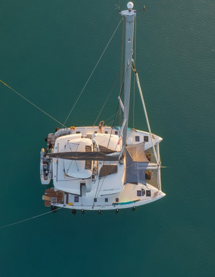 Aegeus Catamaran exterior - Crewed yacht for charter
